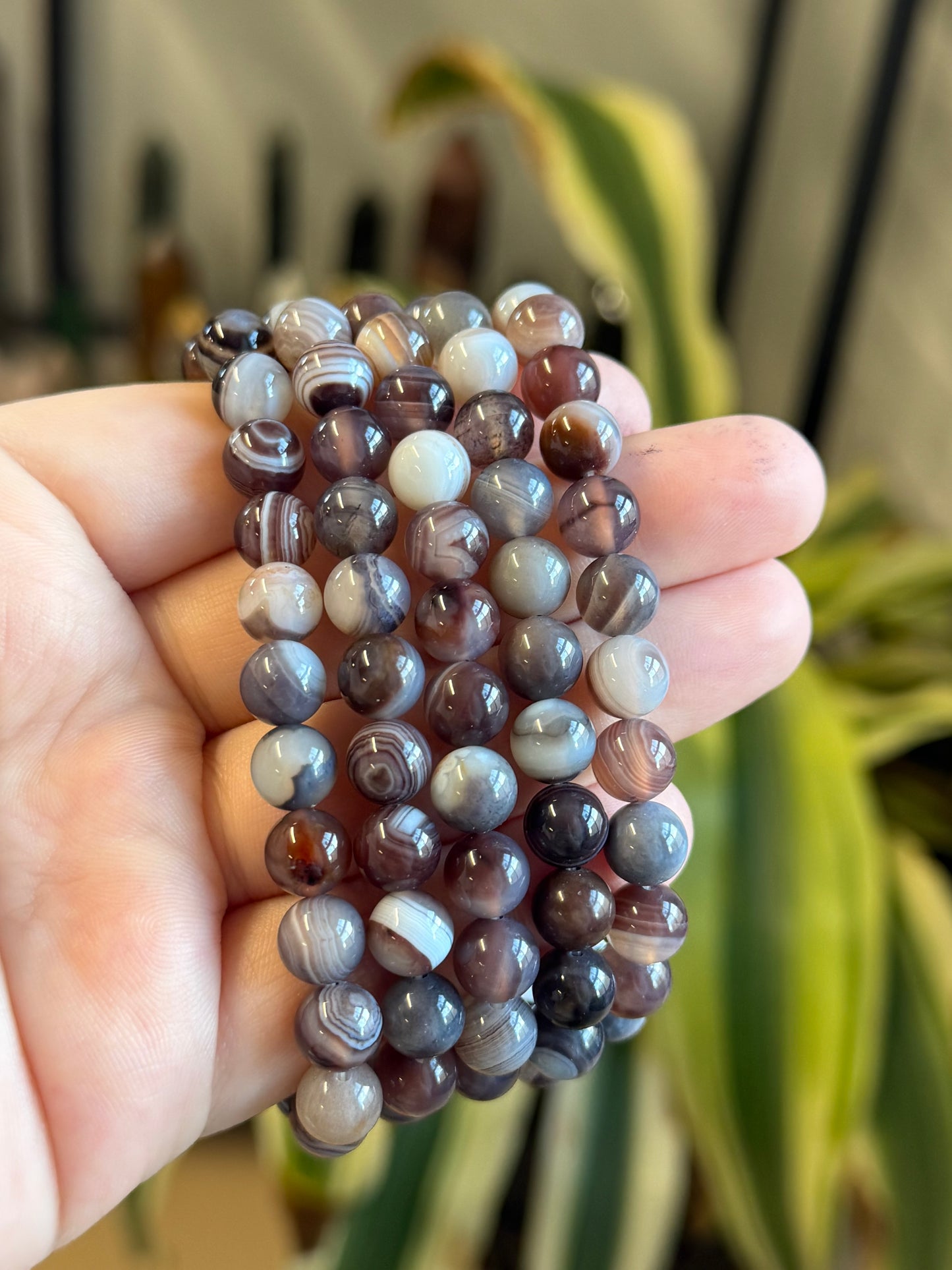 botswana agate bracelet