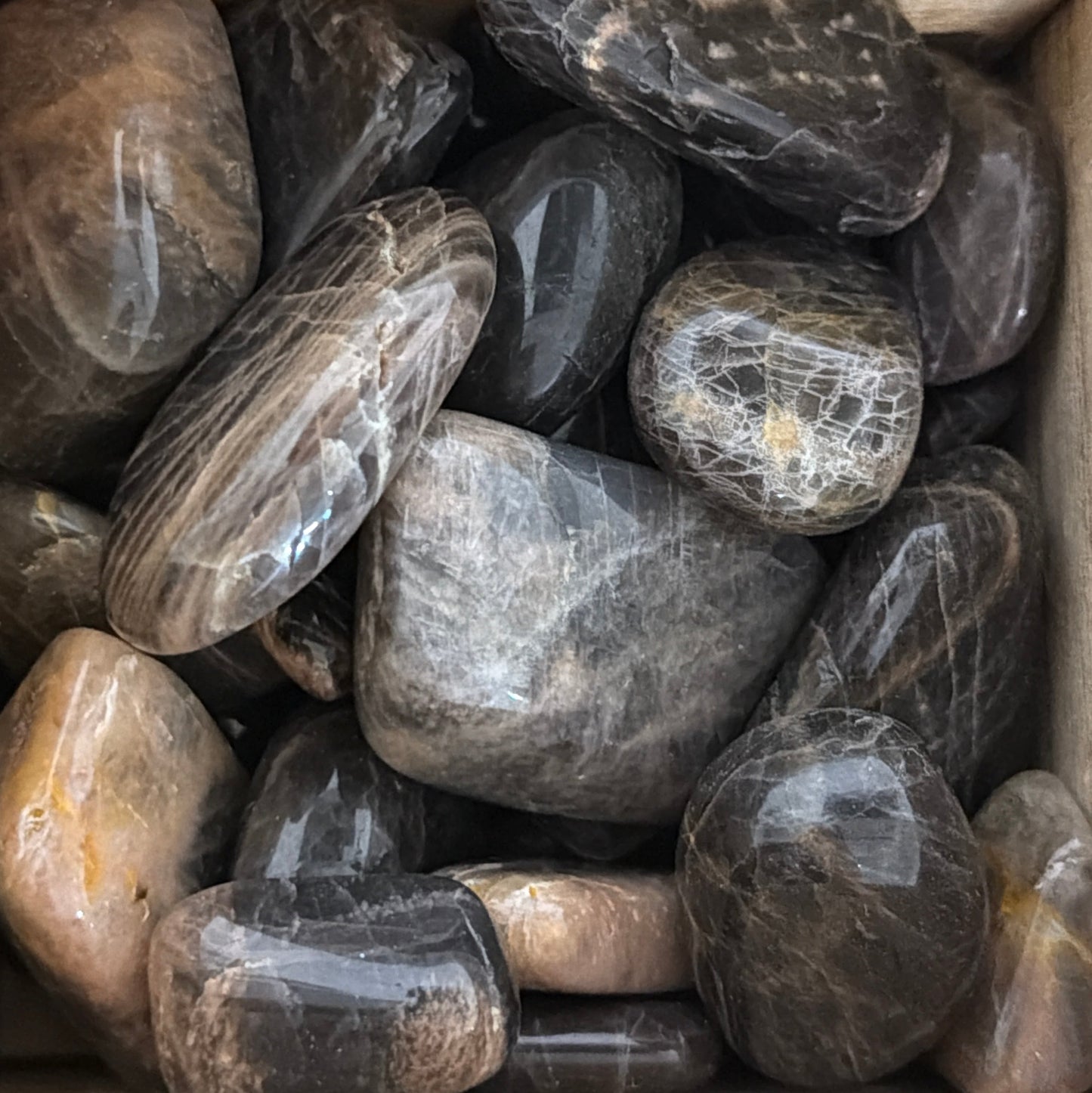 black moonstone tumbles