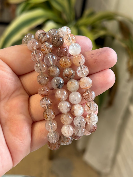 rutilated quartz bracelet