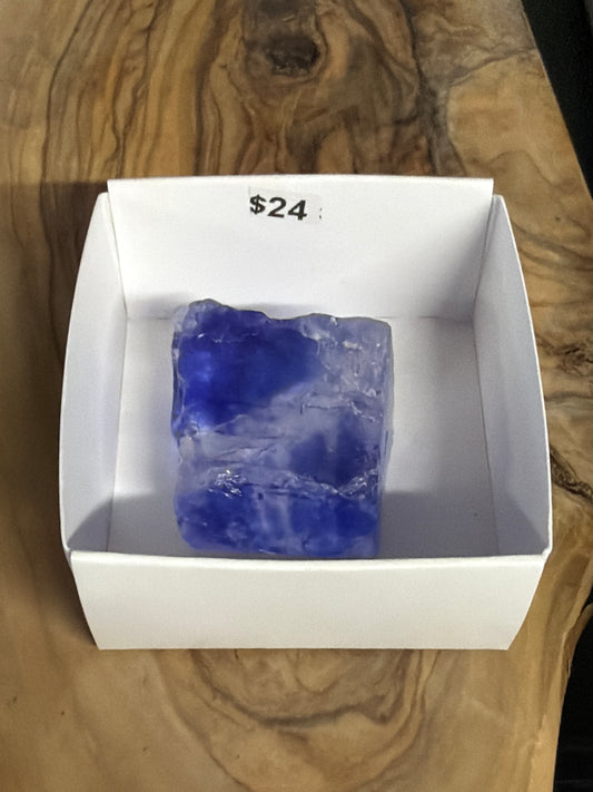 blue halite | intuitively chosen