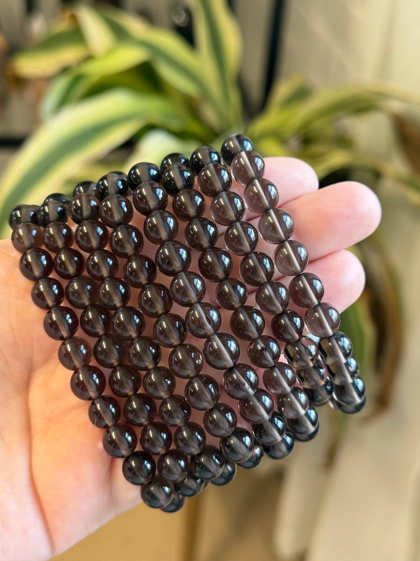 smoky quartz bracelet