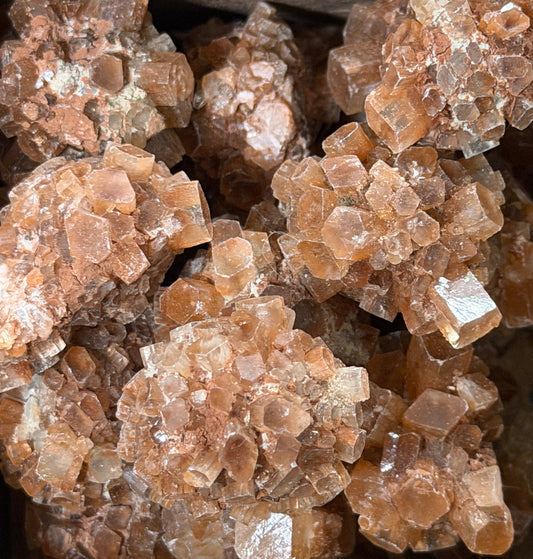 aragonite clusters