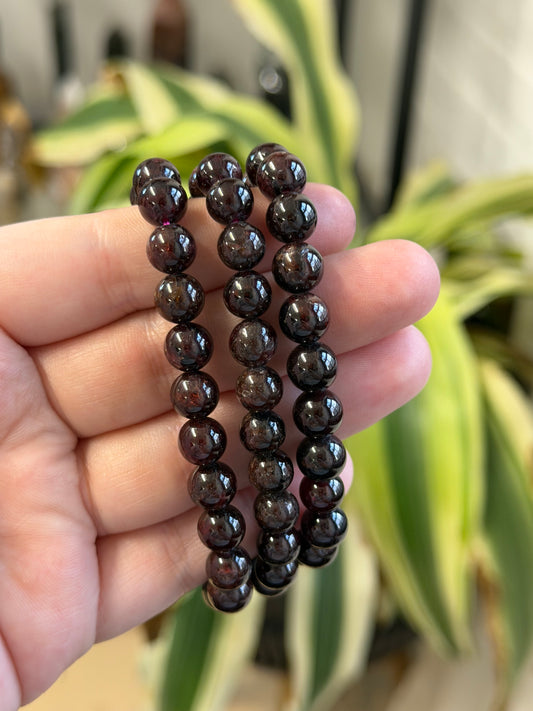 garnet bracelet