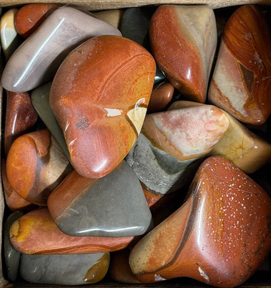 polychrome jasper tumbles