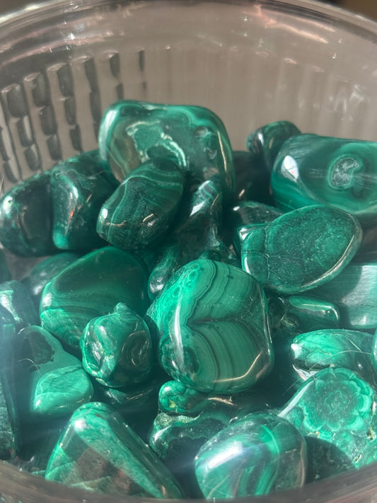 malachite tumbles