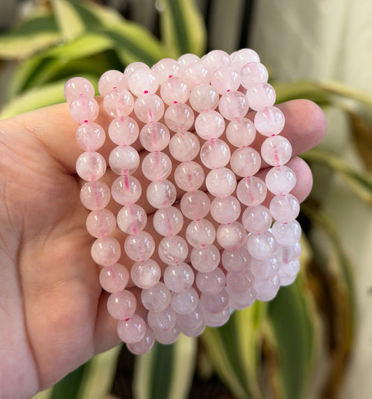 rose quartz bracelet