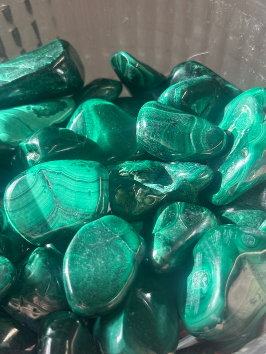 malachite tumbles