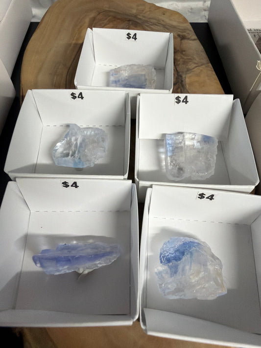 blue halite | intuitively chosen