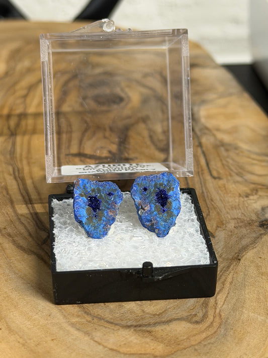 azurite blueberries from blue ball mine arizona