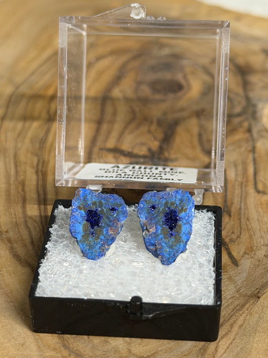 azurite blueberries from blue ball mine arizona